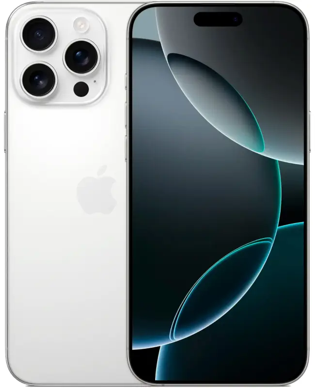 Apple iPhone 16 Pro Max dual Sim 1 ТБ, «титановый белый» (новый)