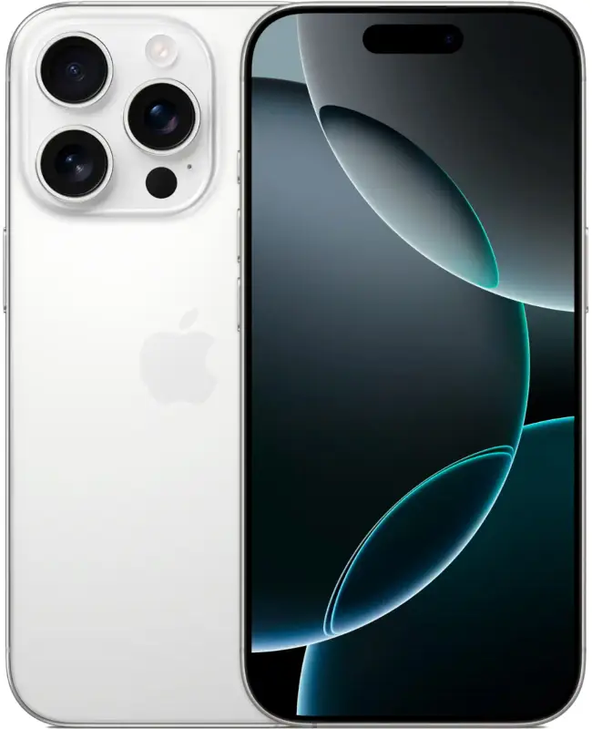 Apple iPhone 16 Pro eSim + eSim 1 ТБ, «титановый белый» (новый)