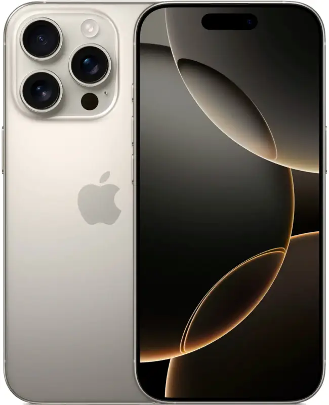 Apple iPhone 16 Pro eSim + eSim 1 ТБ, «титановый бежевый» (новый)